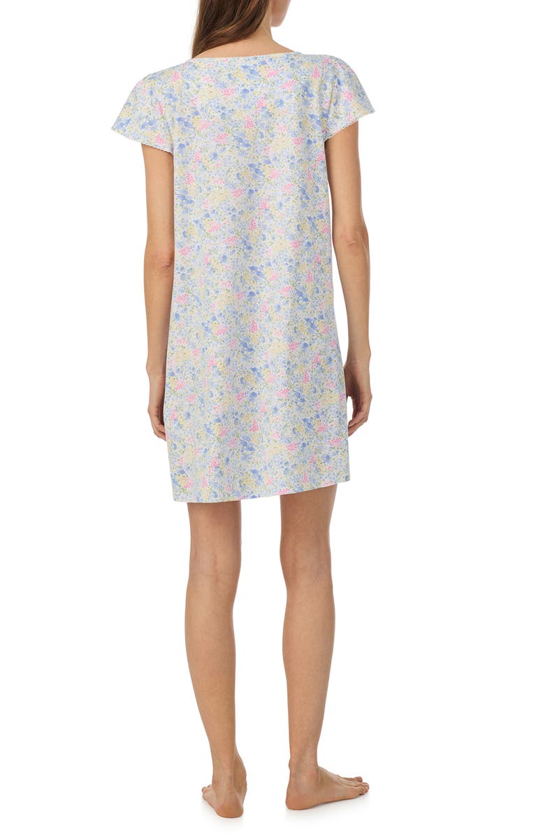 Lauren Ralph Lauren Flutter Sleeve Nightgown, Alternate, color,
