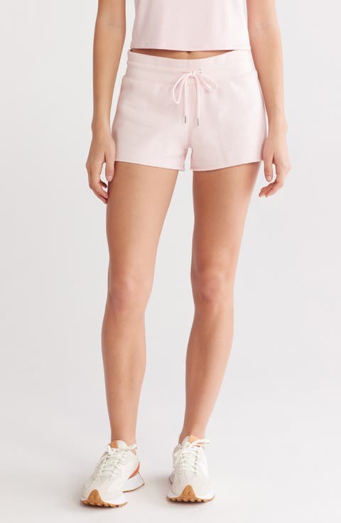 Tie Waist Fleece Shorts