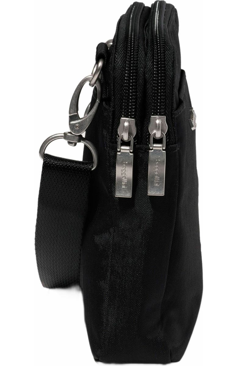 BAGGALLINI Modern Take Two RFID Crossbody Bag, Alternate, color, Black