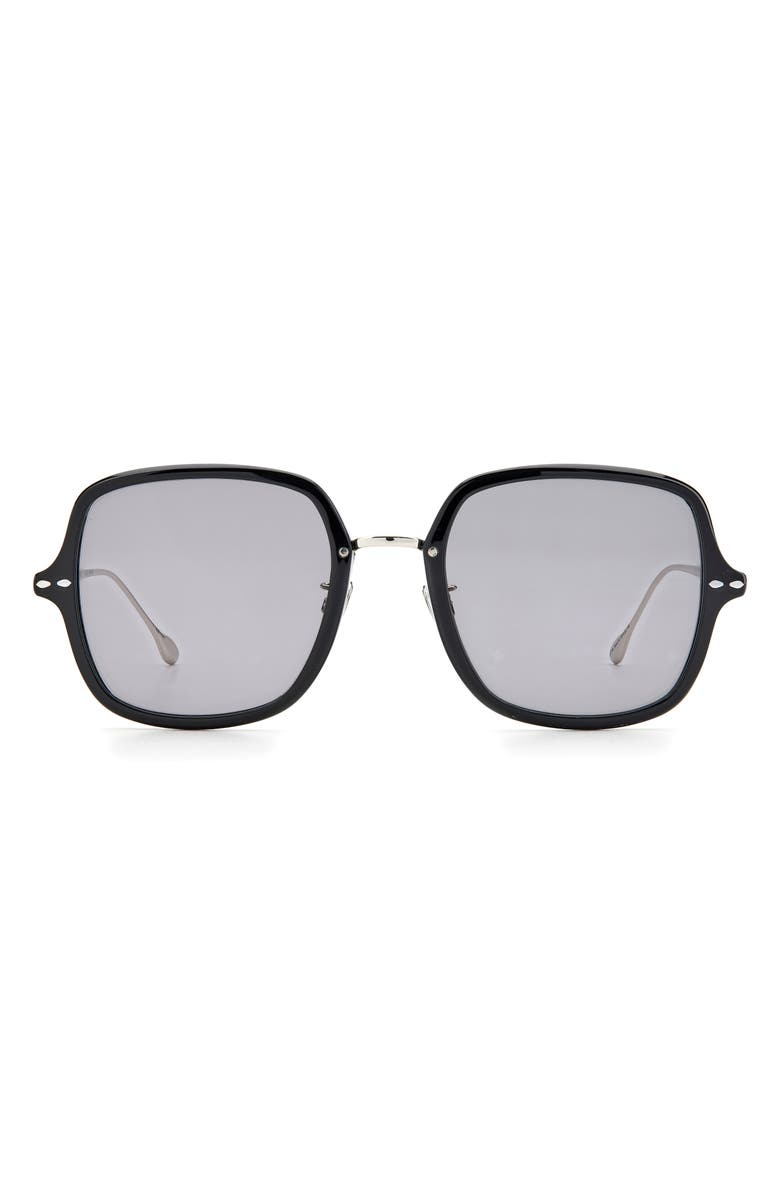 Isabel Marant 55mm Square Sunglasses, Main, color, 