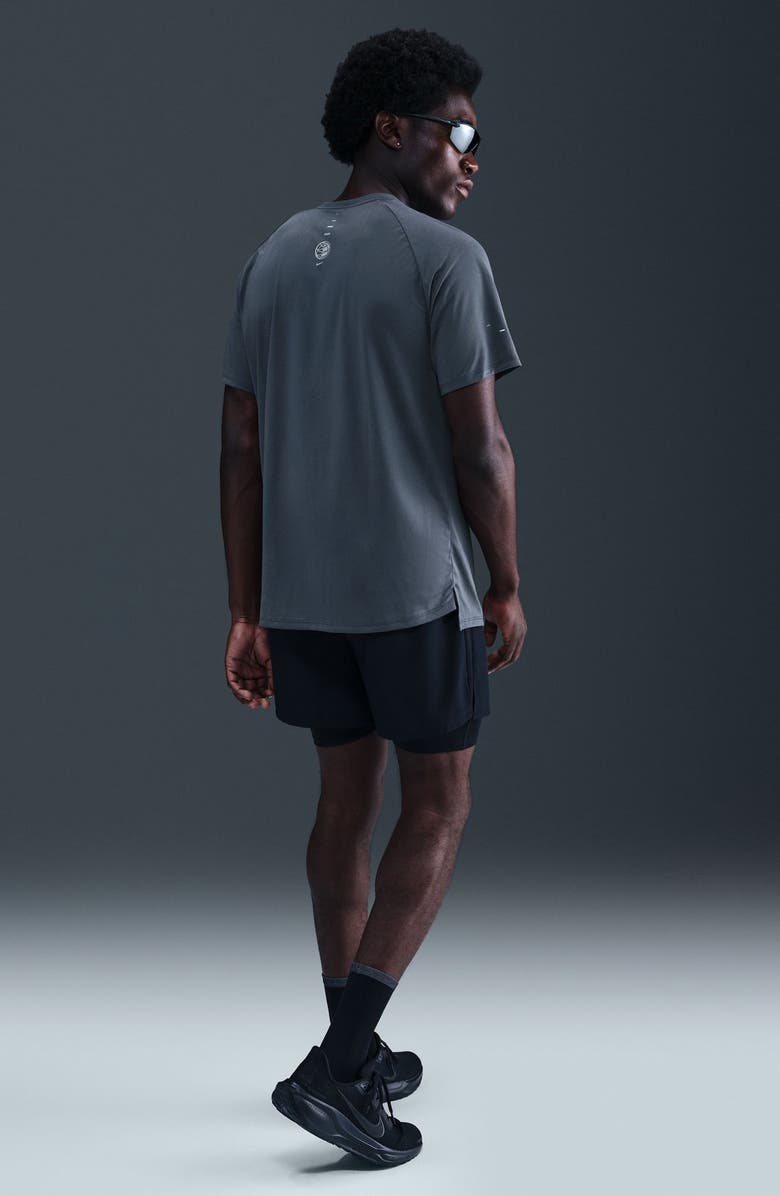 Nike Dri-FIT ADV Short-Sleeve Running Top, Alternate, color, Thunder Blue