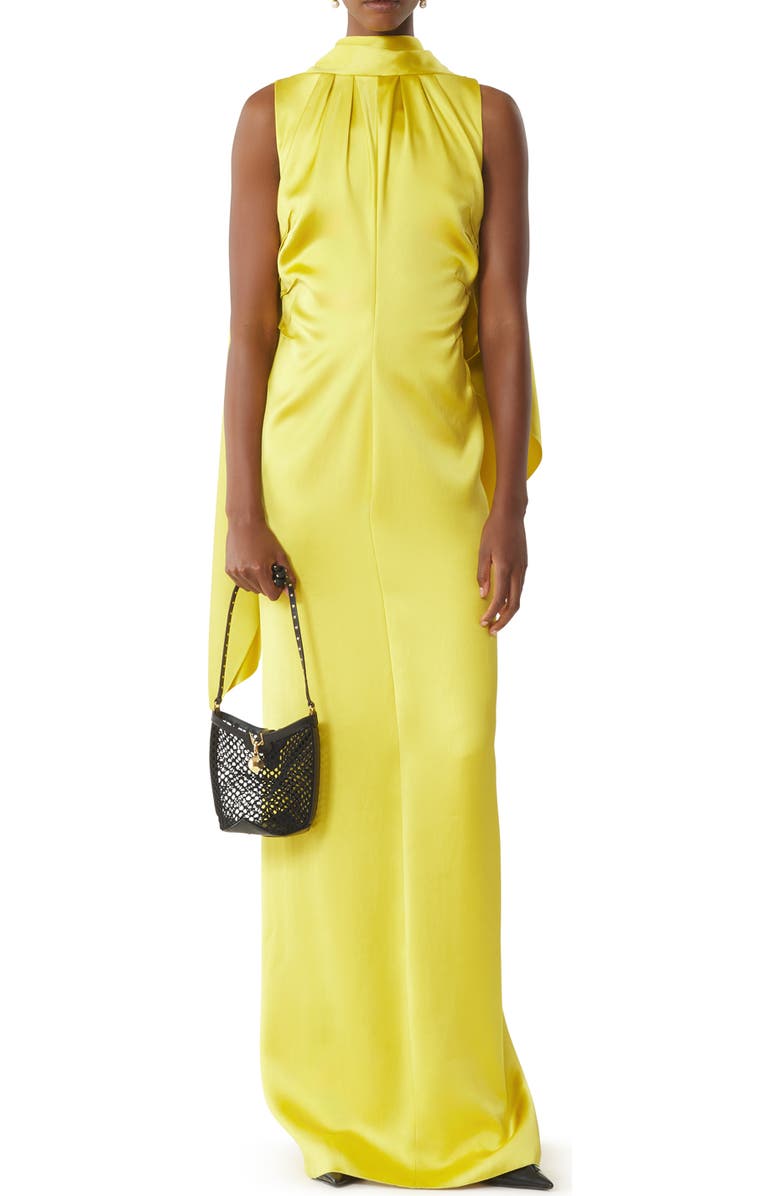 Lanvin Catch By Lanvin Small Bucket Bag In Mesh, Alternate, color, Black