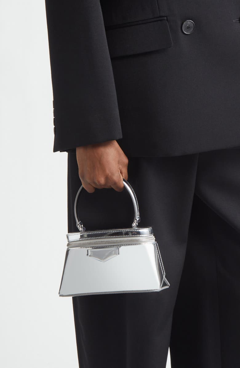 Givenchy Antigona Vanity Leather Handbag, Alternate, color, 040-Silvery