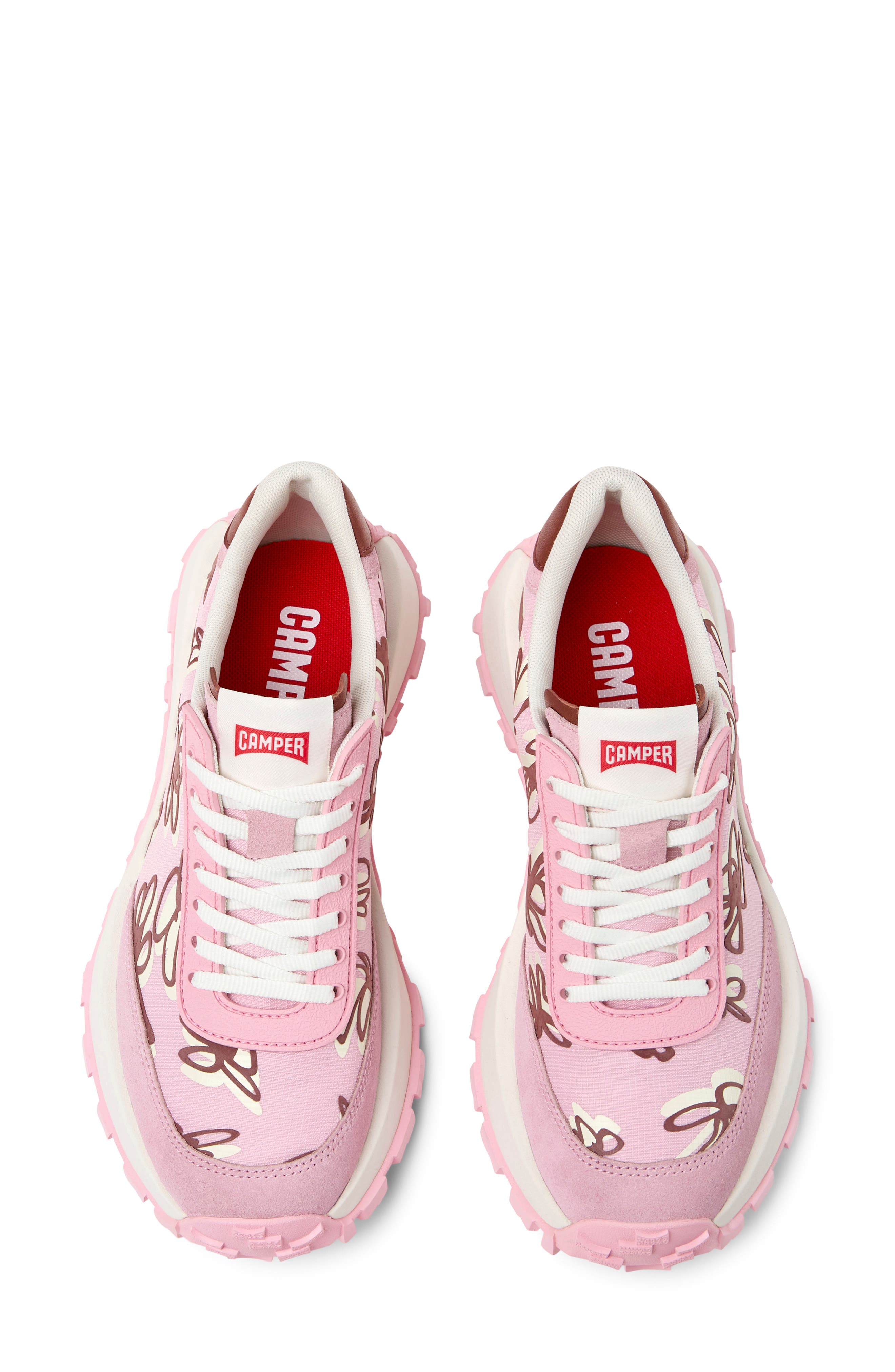 Camper Drift Trail Sneaker, Alternate, color, Medium Pink