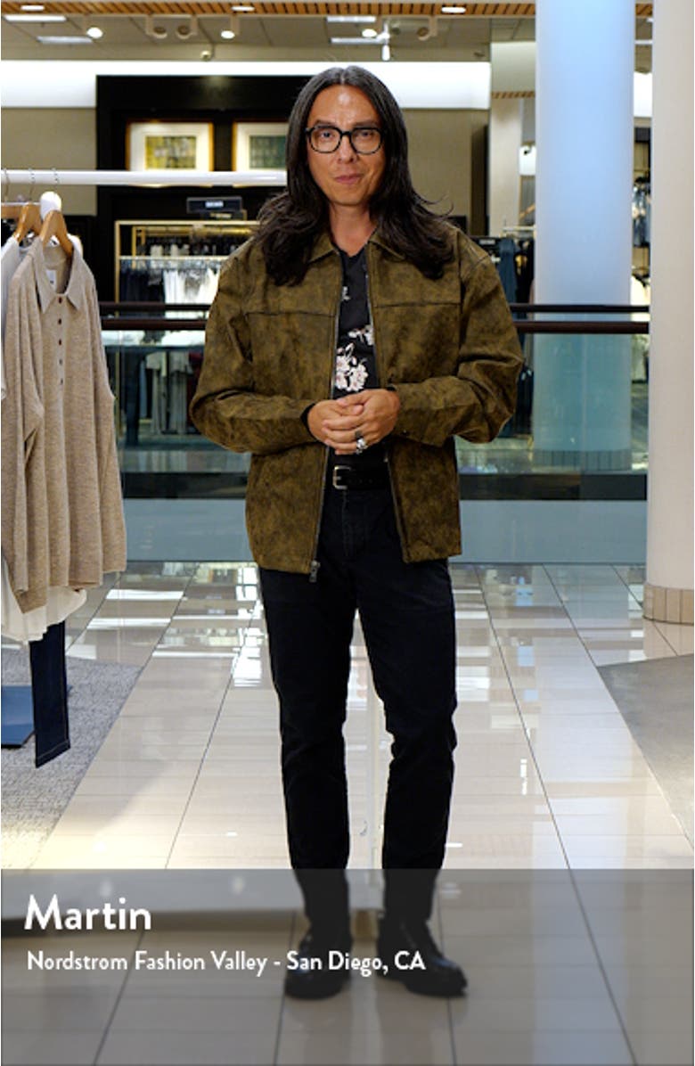 Textured Faux Leather Jacket, sales video thumbnail