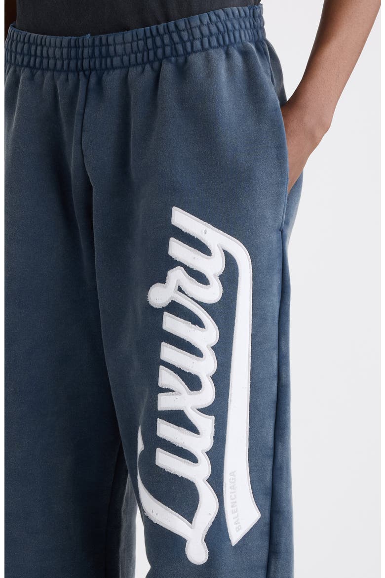 Baggy Sweatpants, Alternate, color, 8593 WASHED NAVY/ WHITE