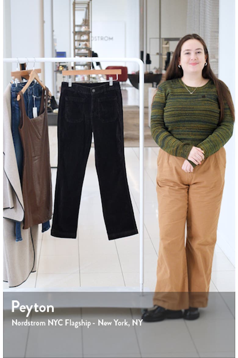 High Time Kick Corduroy Flare Pants video
