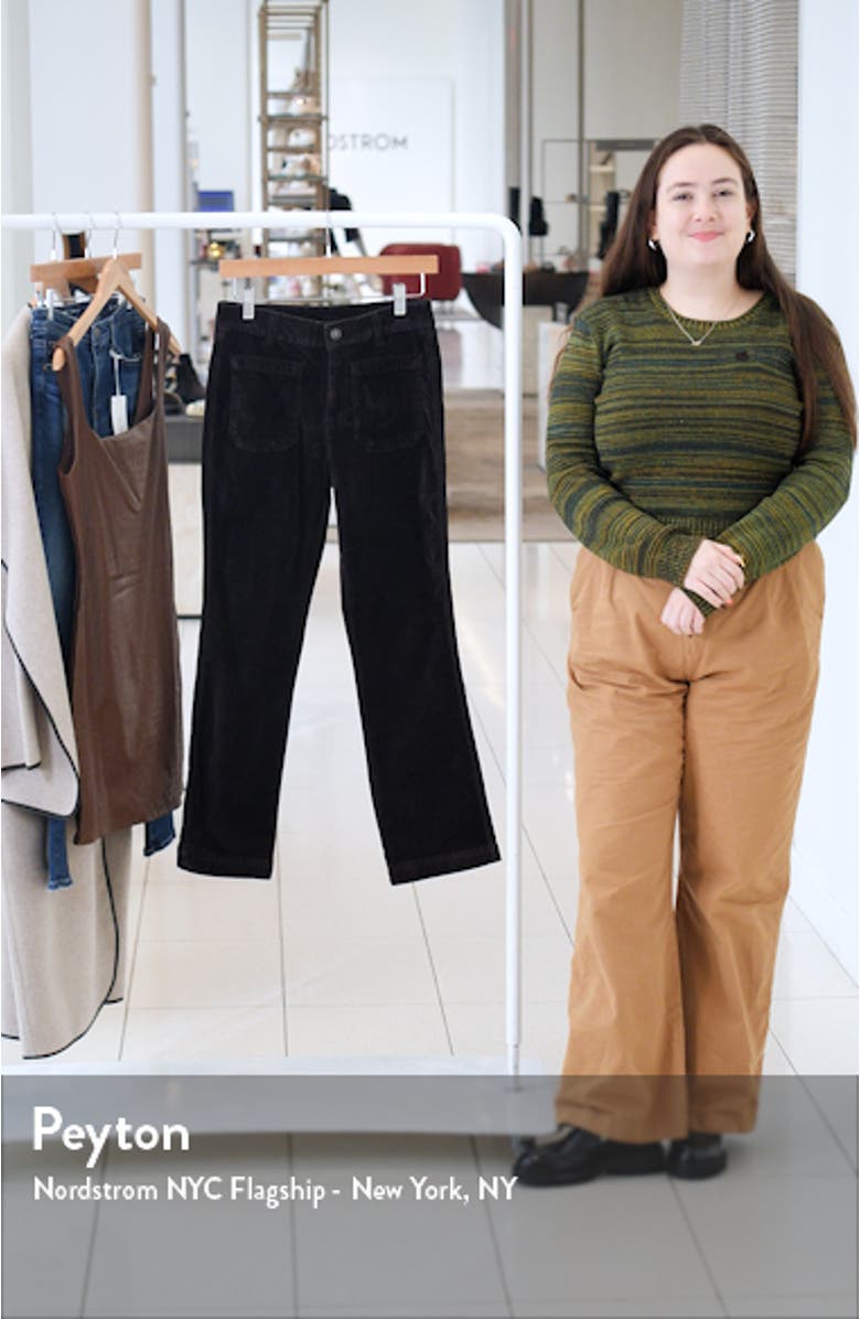 High Time Kick Corduroy Flare Pants, sales video thumbnail
