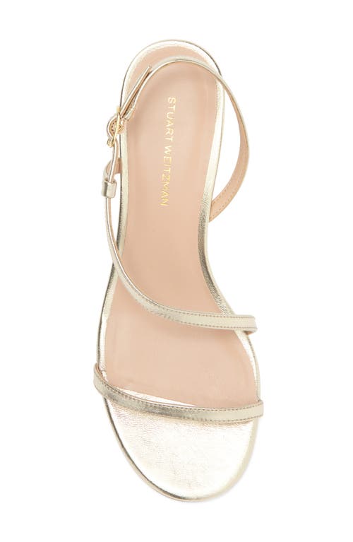 Stuart Weitzman Aliza Block Heel Sandal