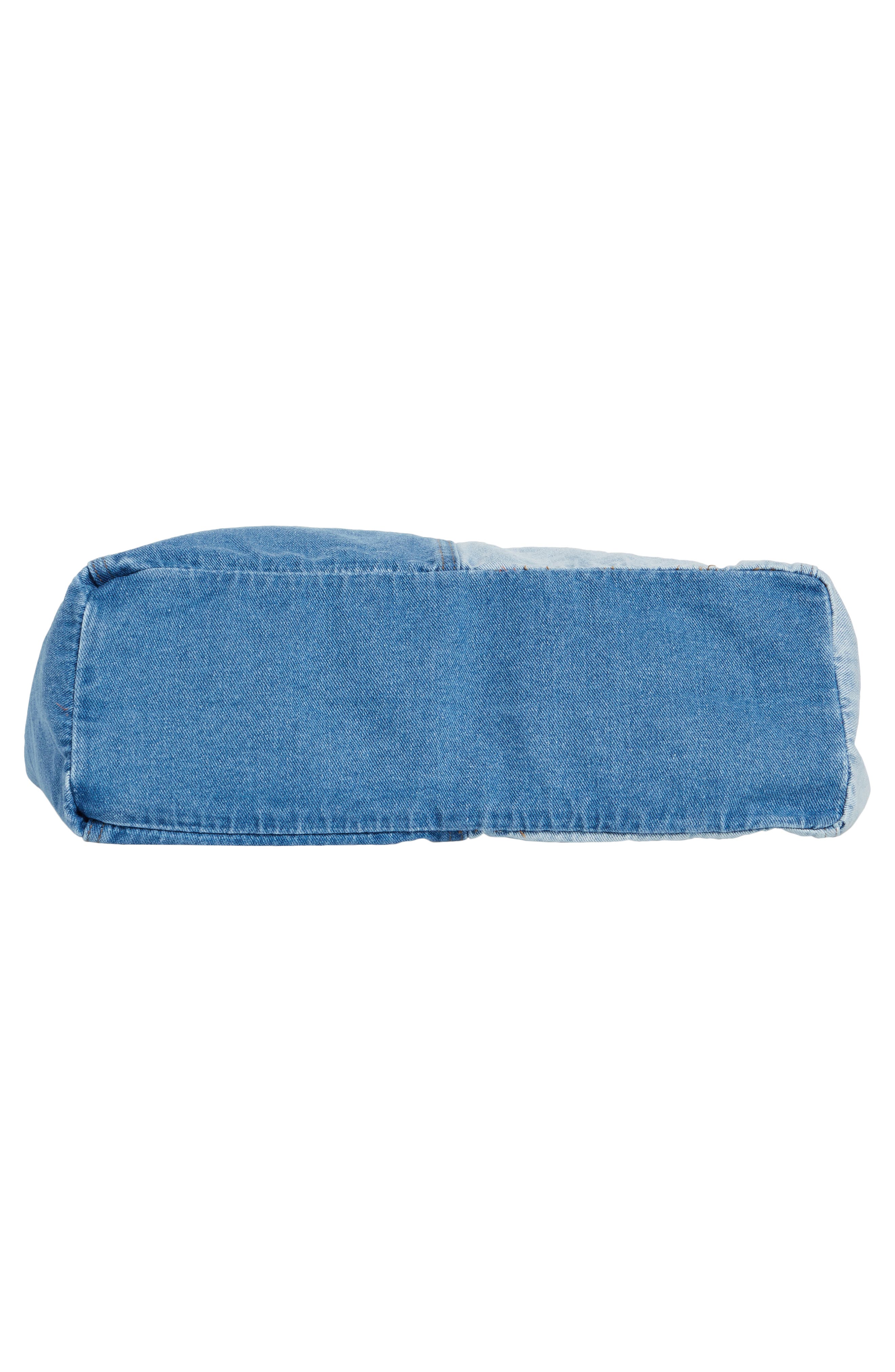 Billabong x Wrangler Homestead Denim Tote, Alternate, color, 