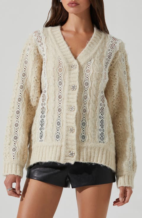 Nesmarie Lace Cardigan