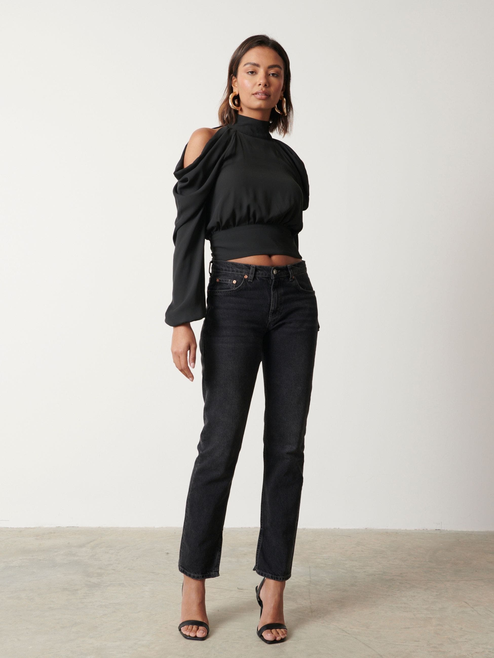 Pretty Lavish Selena Cold Shoulder Top (Women) | Nordstrom