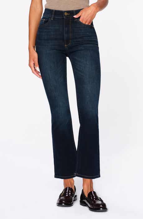 DL1961 Bridget Boot Instasculpt™ High Rise Crop Jeans