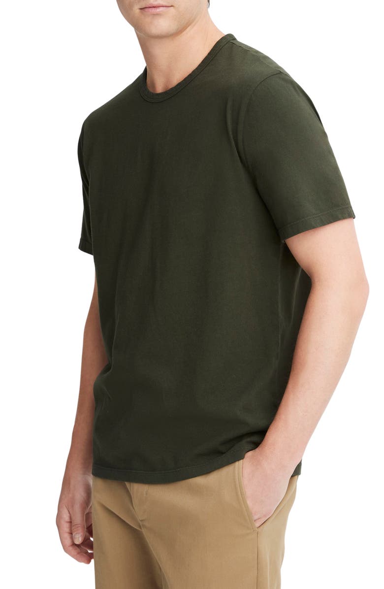 Vince Solid T-Shirt, Alternate, color, Washed Moss Green