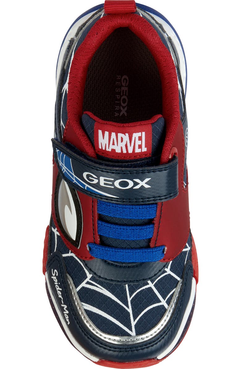Geox x Marvel Bayonyc Light-Up Sneaker, Alternate, color,