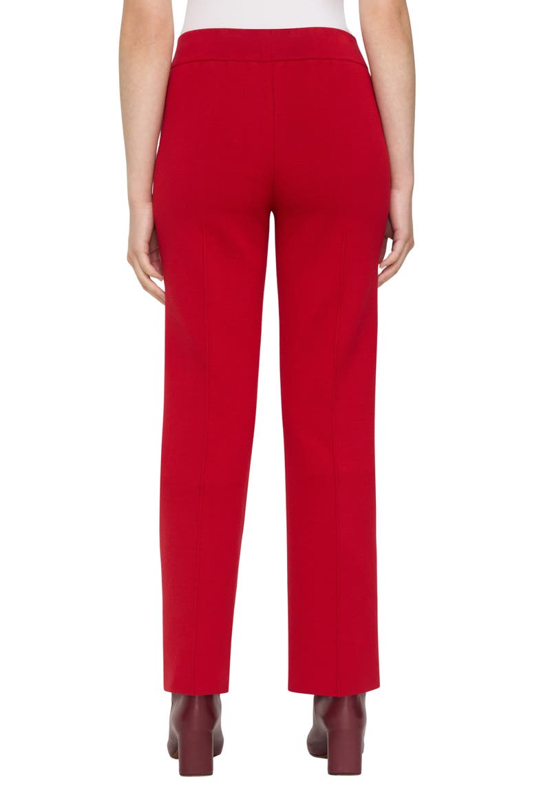 Foley Crepe Knit Flare Ankle Pants, Alternate, color, SPARK