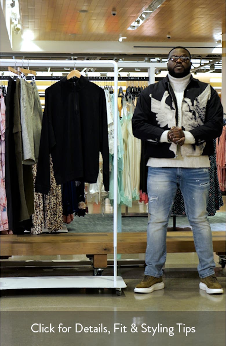 Jersey Lounge Quarter Zip Pullover, sales video thumbnail