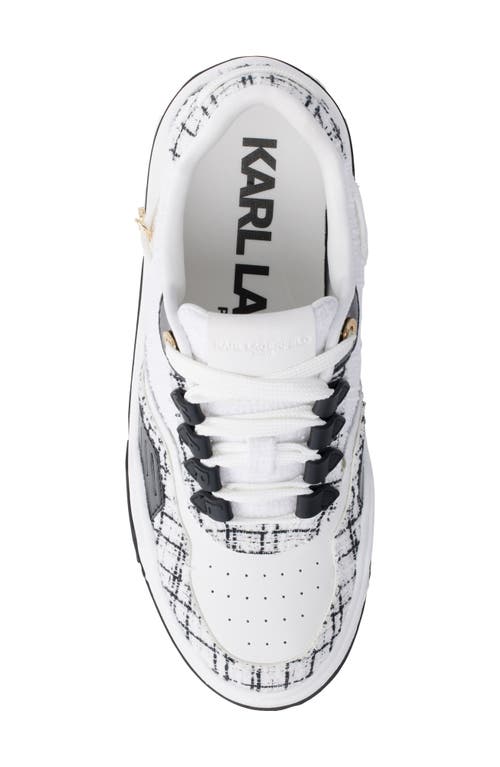 KARL LAGERFELD KARL LAGERFELD CHARNA LACE UP SNEAKER 