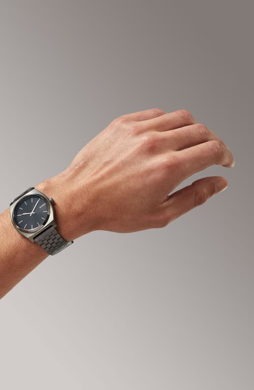 Nixon The Time Teller Bracelet Watch, 37mm In Black