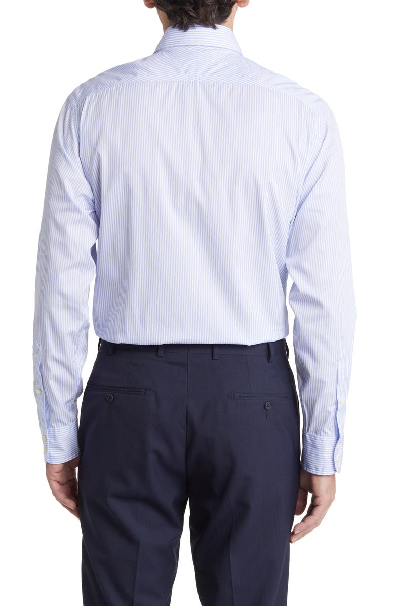 Brooks Brothers x Thomas Mason<sup>®</sup> Stripe Club Collar Dress Shirt, Alternate, color,