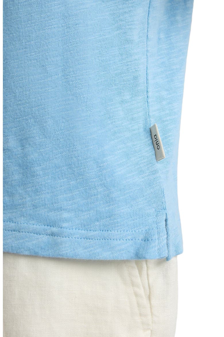 Heavyweight Slub Polo, Alternate, color, SEAPORT