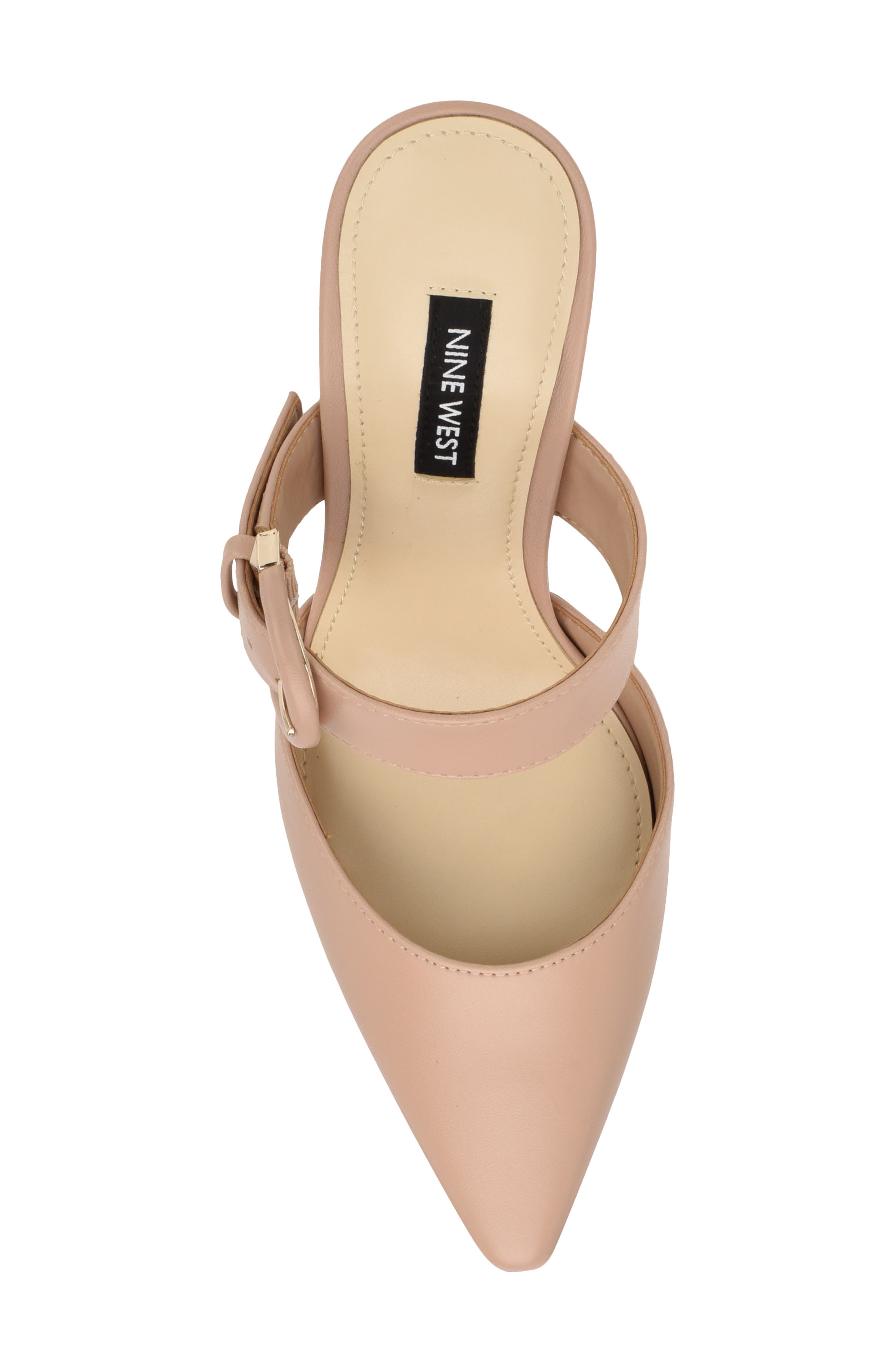 Sanra Pointed Toe Mule, Alternate, color, LIGHT NATURAL 110
