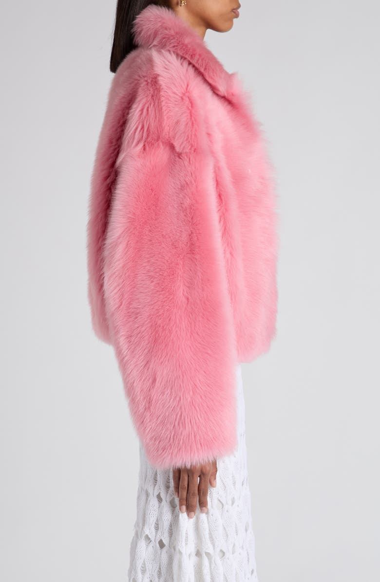 Bottega Veneta Genuine Shearling Jacket, Alternate, color, 6418 Petal