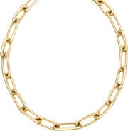 ARGENTO VIVO Chunky Paper Clip Chain Necklace