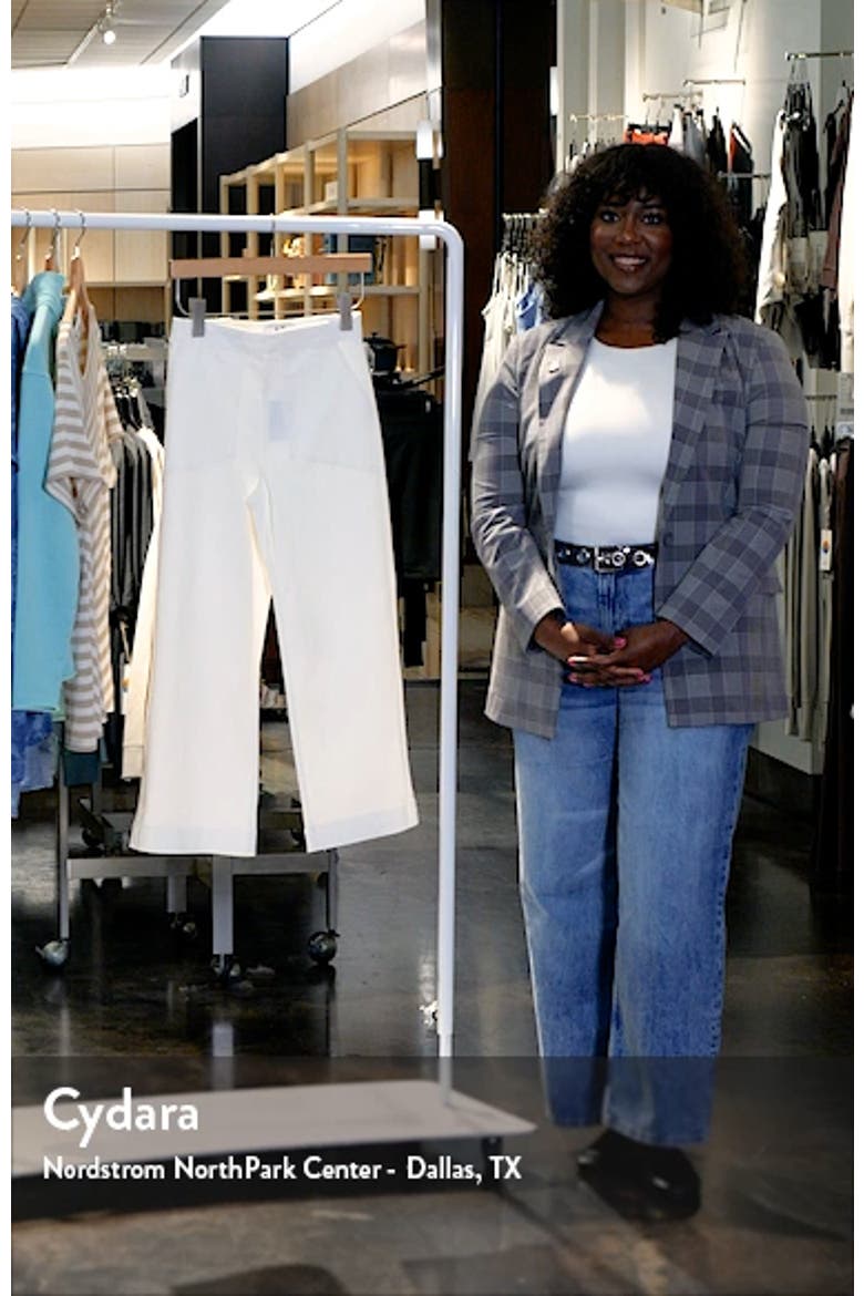 All Day High Waist Crop Wide Leg Jeans video