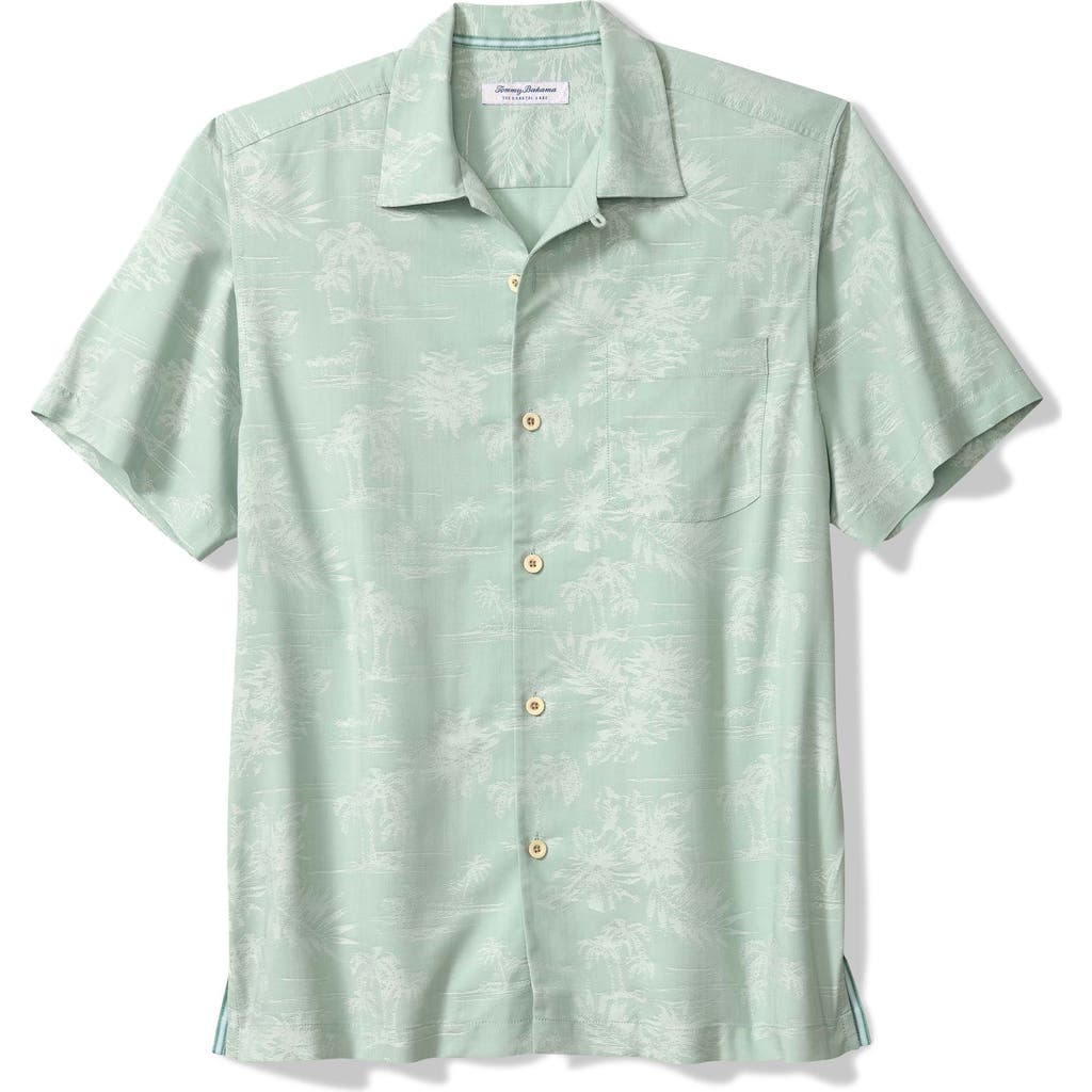 Tommy Bahama Coastal Ease Islandzone® Camp Shirt In Green