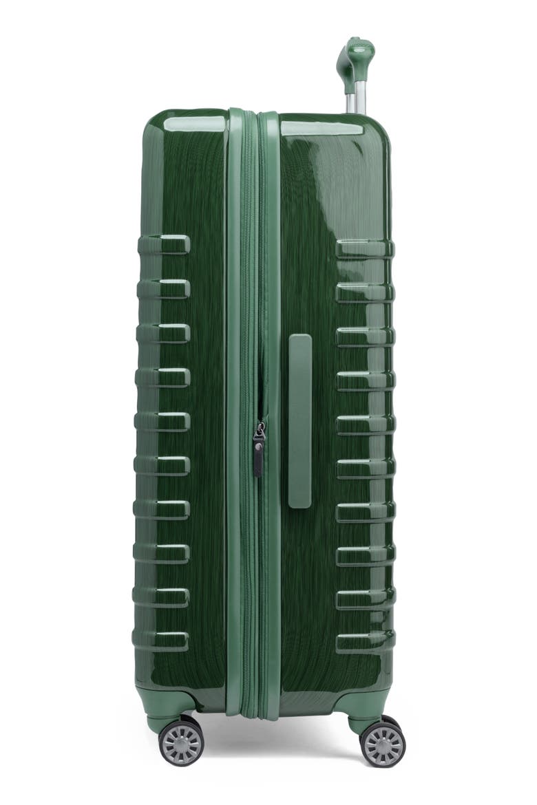 Rollmaster™ 2 20" Expandable Carry-on Hardside Spinner Luggage, Alternate, color, PINE GREEN BLACK BRUSHED