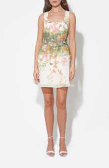 Isla Cutout Tie Back Mini Sundress