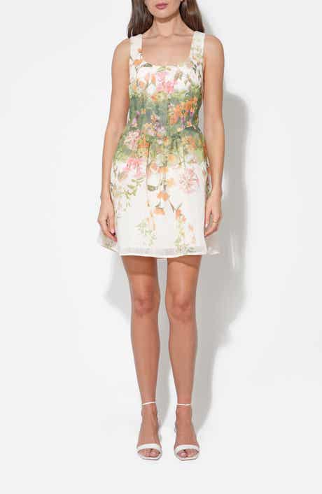 Isla Cutout Tie Back Mini Sundress