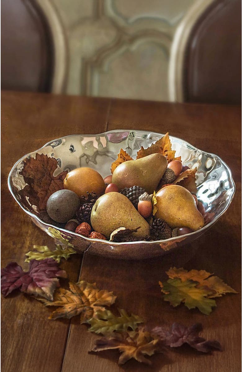 BEATRIZ BALL Collection Soho Organic Large Bowl, Alternate, color, Silver