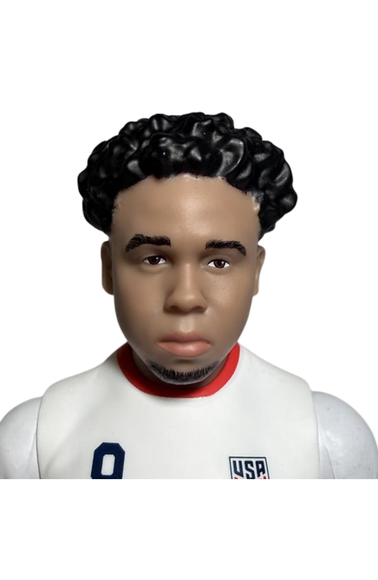 Banbo Toys SOCKERS USMNT Weston McKennie 8" Collectible Soccer Action Figure, Alternate, color, White