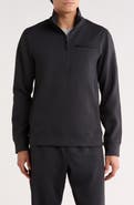 Reigning Champ Double Knit Slim Quarter Zip Sweatshirt