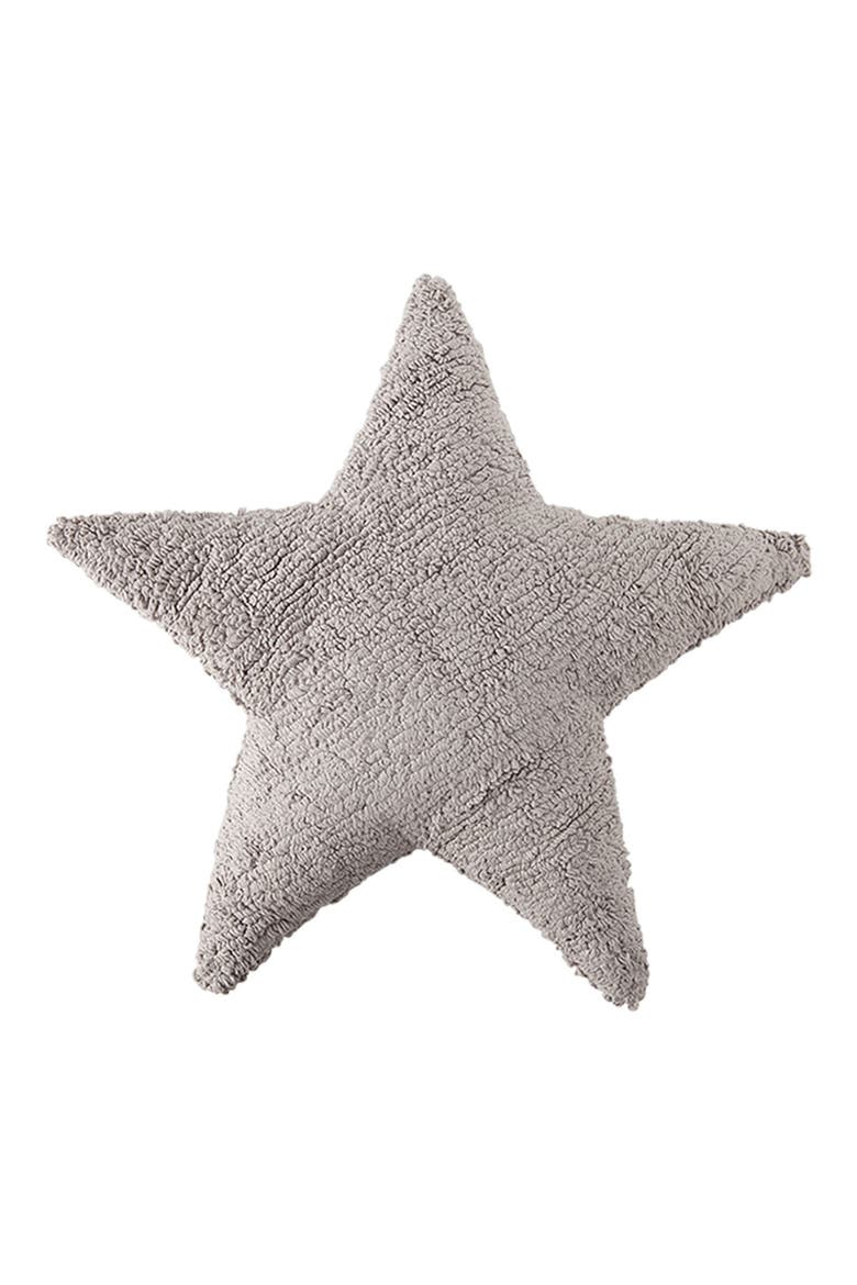 Star Cushion, Main, color, GREY