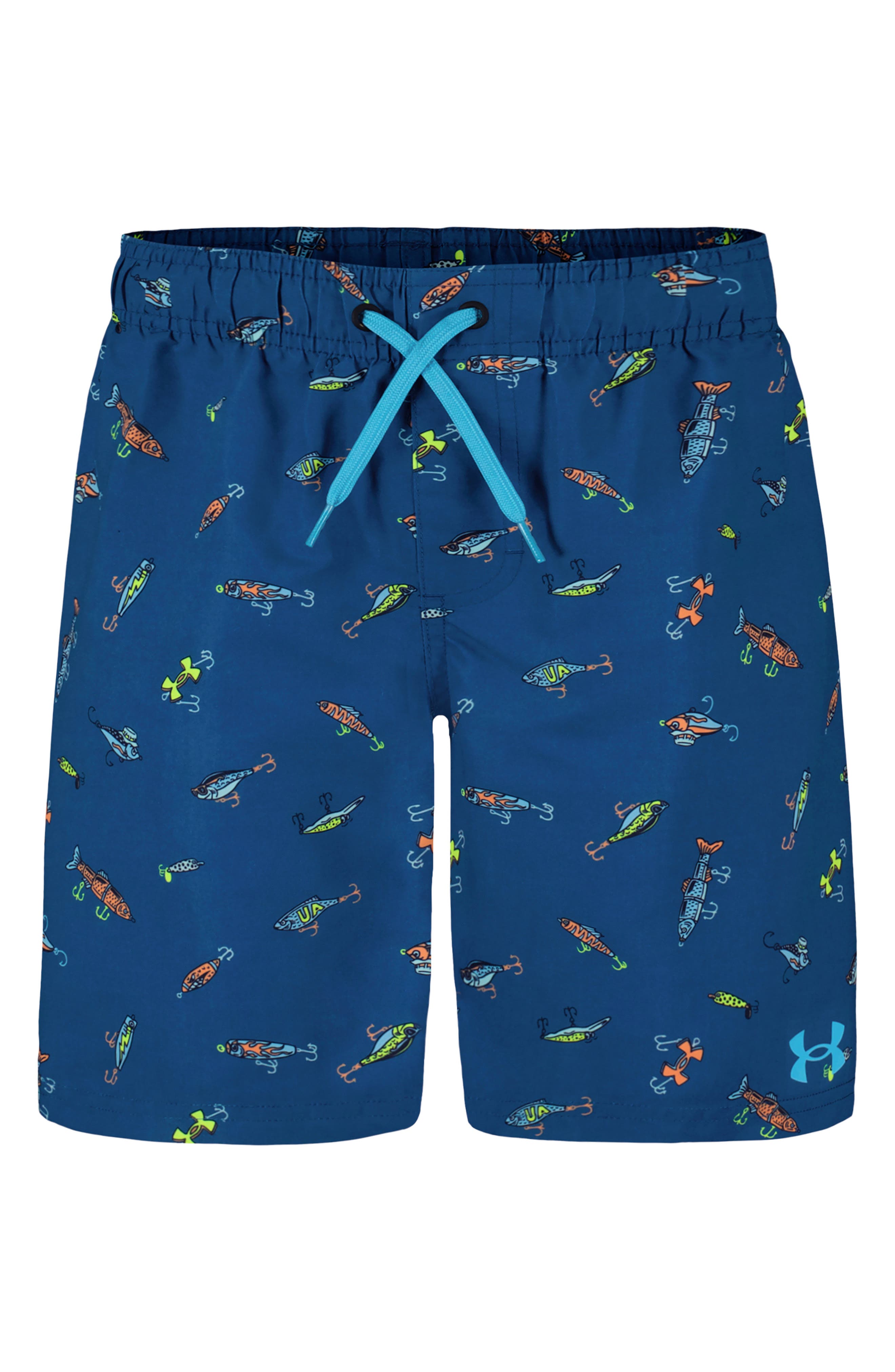 Under Armour Kids' Lure Ditsy Volley Swim Trunks