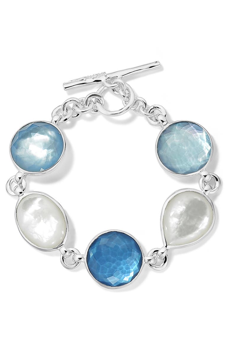 Ippolita Wonderland Mother-of-Pearl Doublet Bracelet, Main, color,