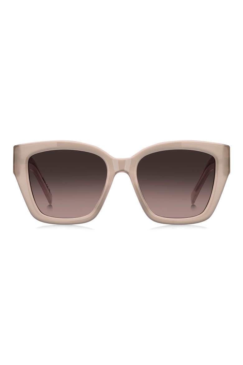 54mm Sunglasses, Main, color, NUDE/ BROWN SF