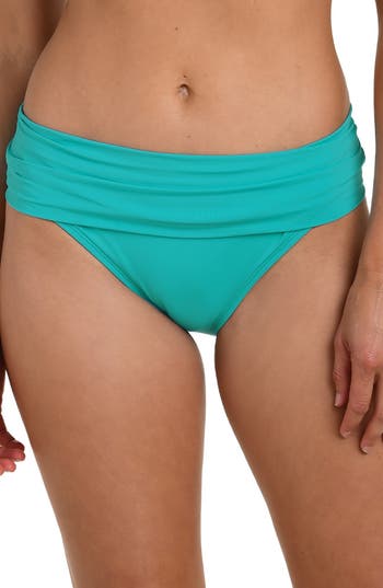 La Blanca Costume Intero Donna Island Goddess: Lati Arricciati E Copertura Moderata, Colore Mandarino, Taglia 50