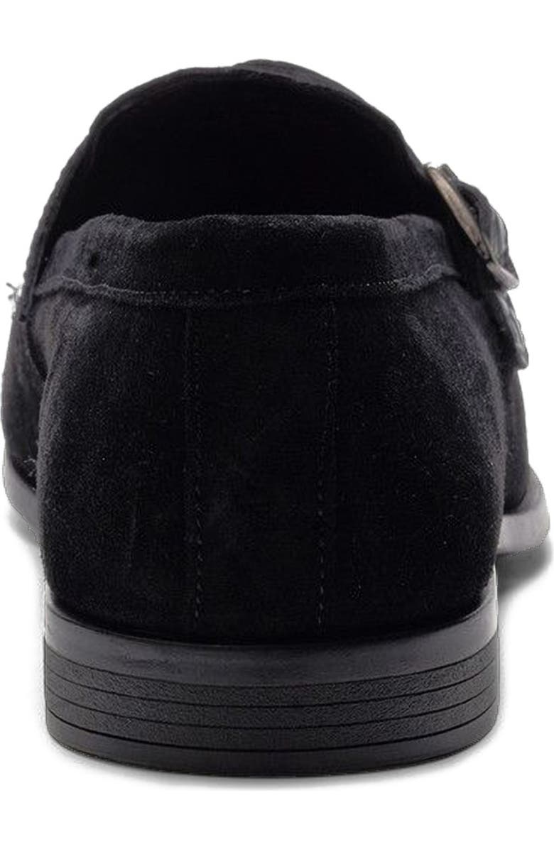 CARLOS SANTANA Virtuoso Double Monk Loafer, Alternate, color, Navy Croco Print