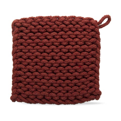 Crocheted Cotton Trivet Potholder