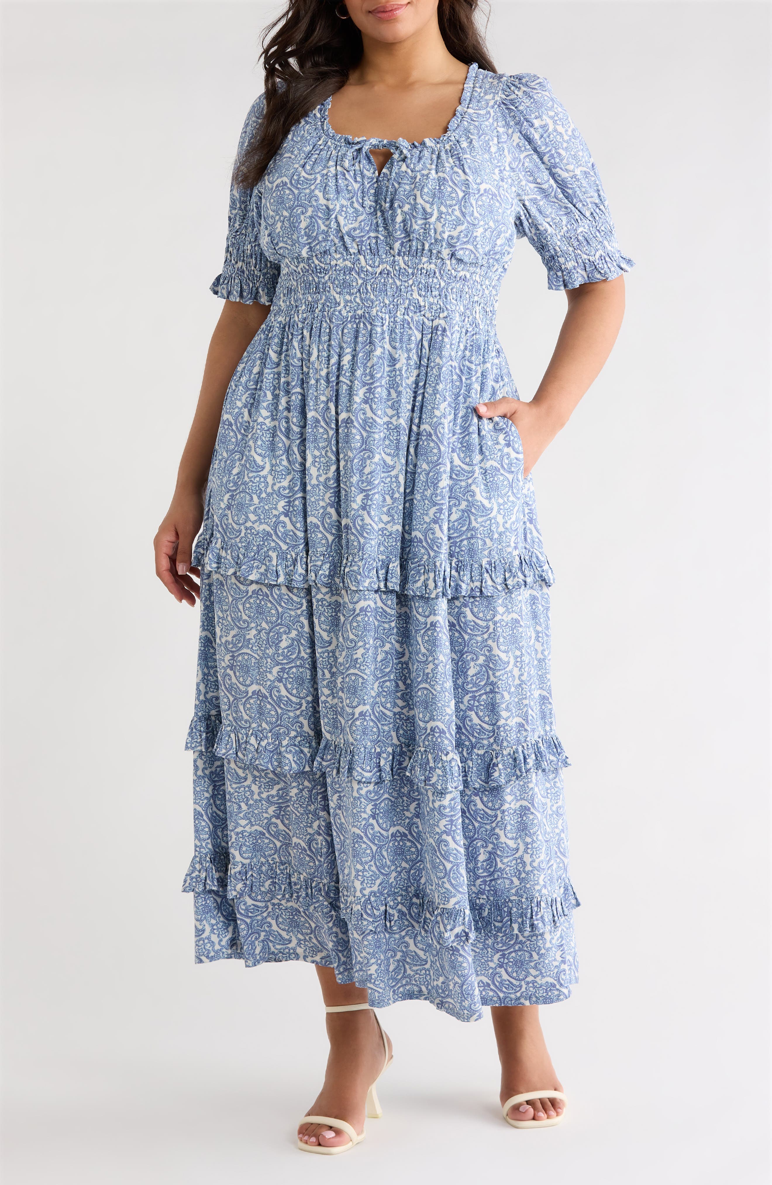 selected BLUE LACE ALLOVER