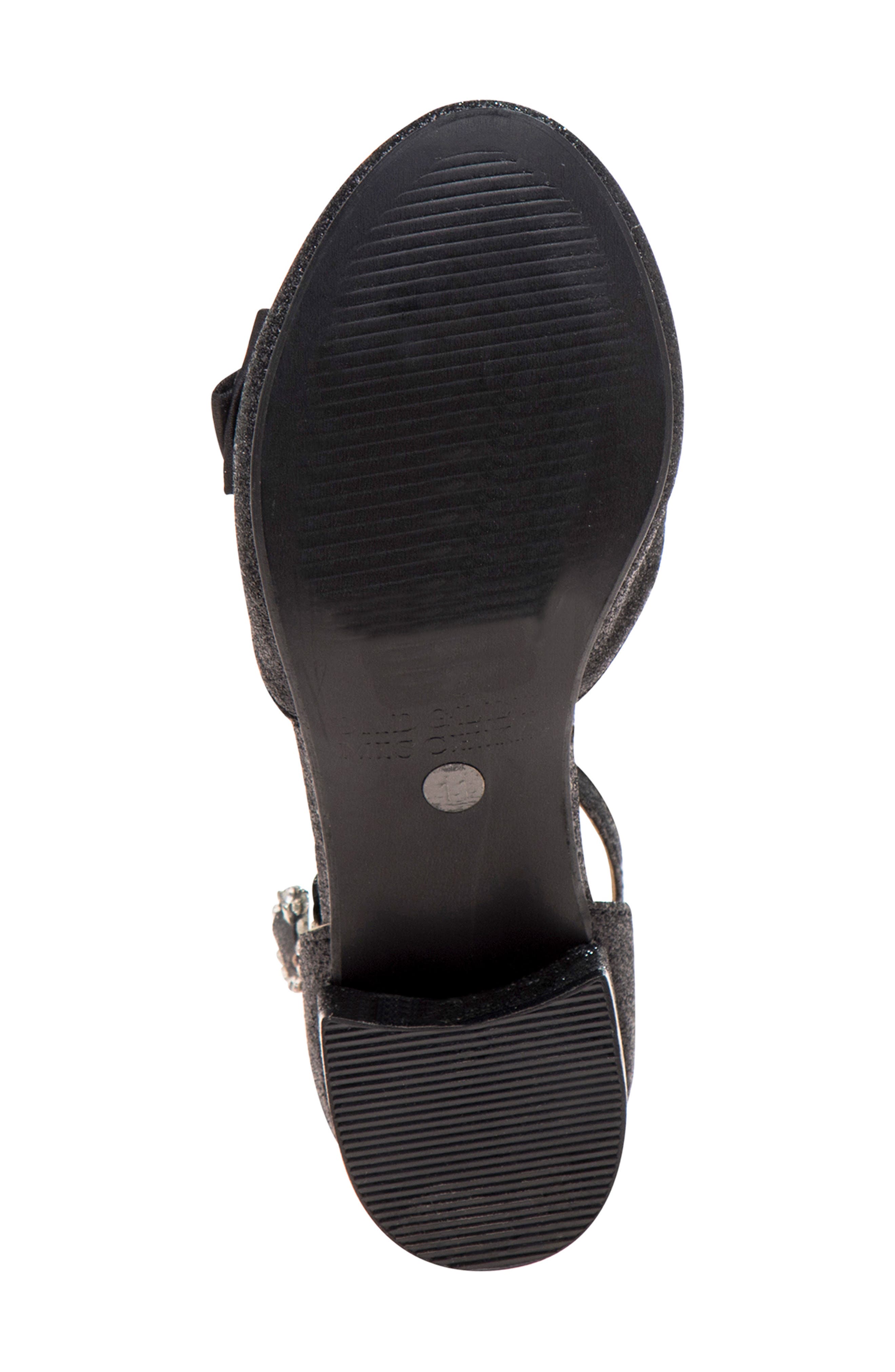 Badgley Mischka Collection Kids' Crystal Bow Pump, Alternate, color, 