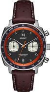MVMT Mulholland Racer Leather Strap Watch, 42mm