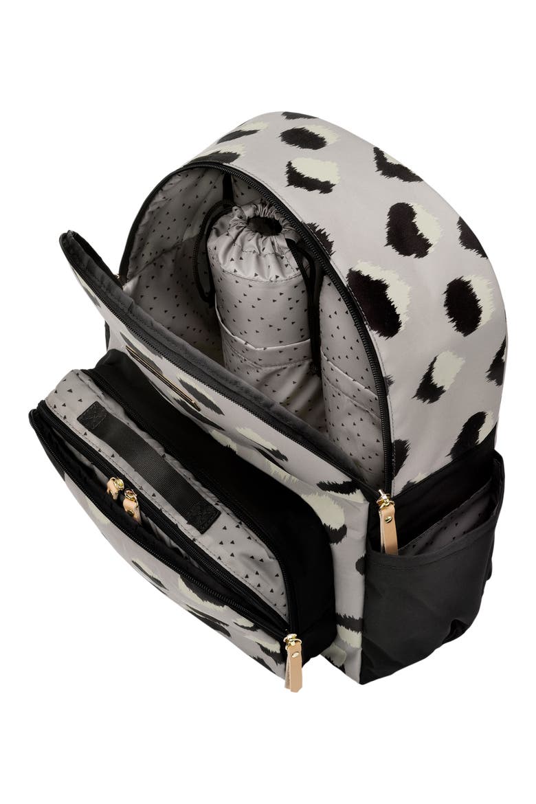 District Inkblot Diaper Backpack, Alternate, color, GREY