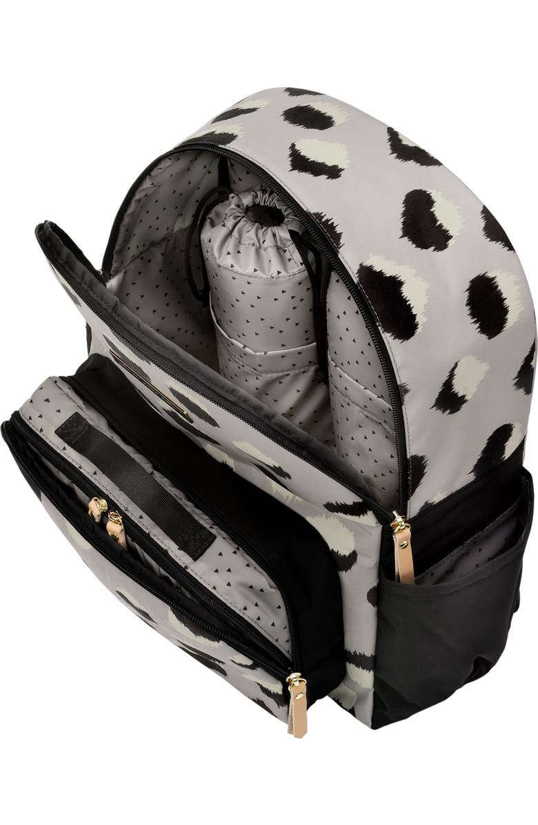 Petunia Pickle Bottom District Inkblot Diaper Backpack, Alternate, color, Grey