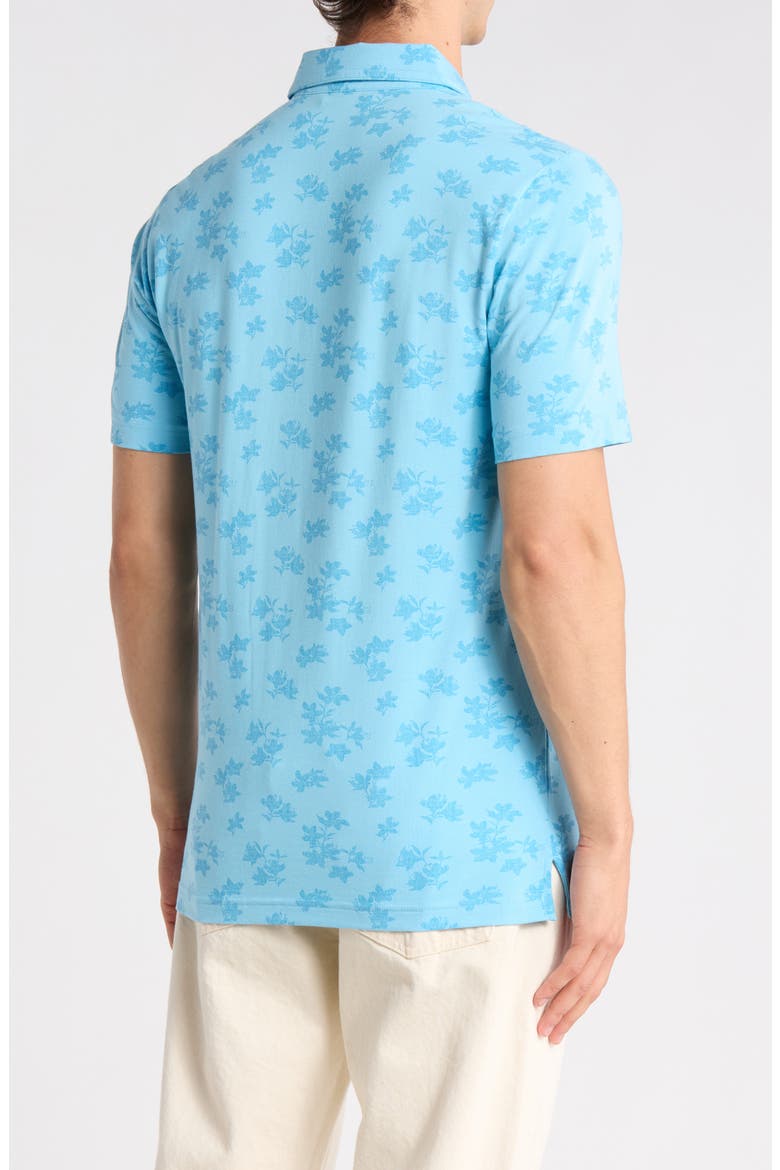 Port Day Short Sleeve Polo, Alternate, color, AIR BLUE