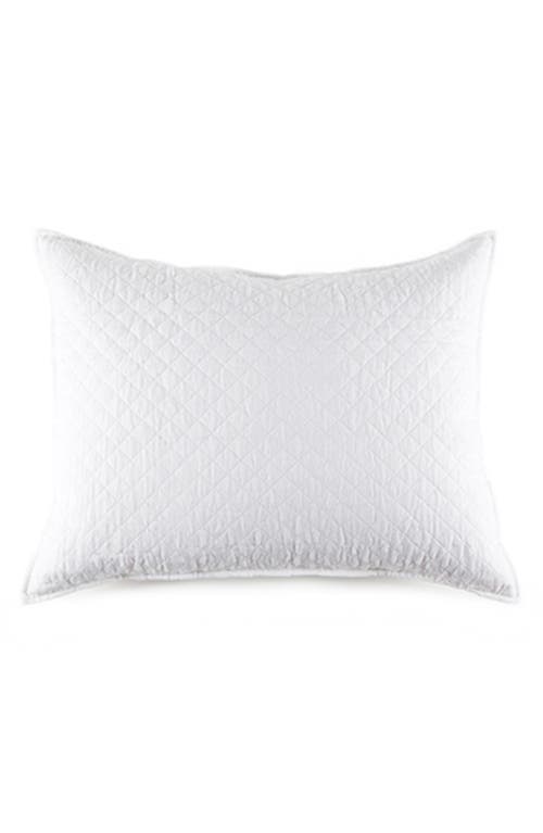 Pom Pom At Home Big Hampton Accent Pillow In White